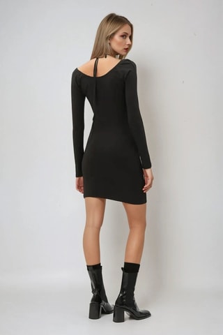 Vestido justo - Preto - Weekday