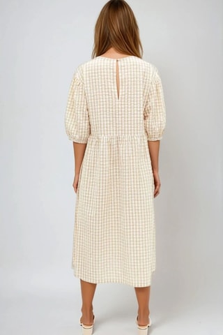 Vestido midi - Bege - Monki