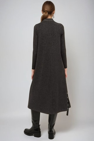 Vestido midi - Cinzento escuro - Monki