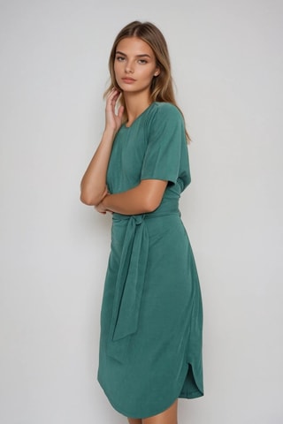 Vestido direito - Verde - Monki