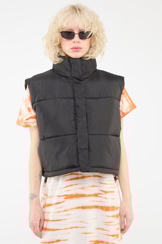 Colete acolchoado Preto