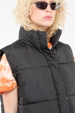 Colete acolchoado Preto