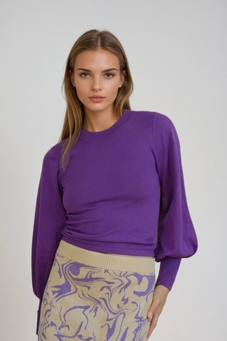 Saia direita - Bege - Monki