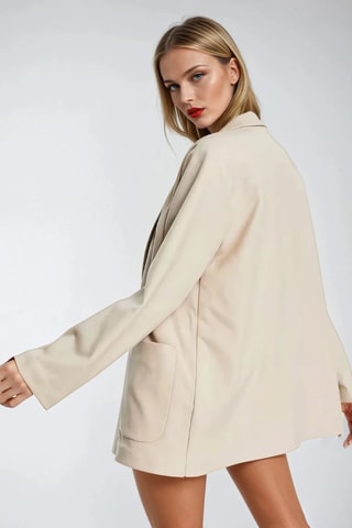 Blazer - Bege - Monki