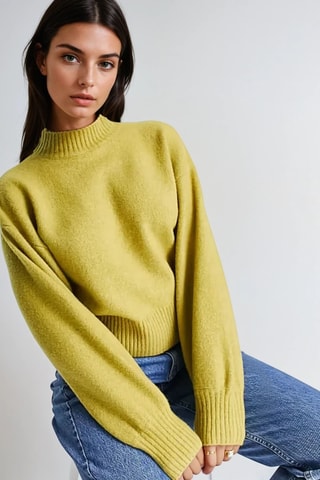 Camisola - Verde-azeitona - Monki