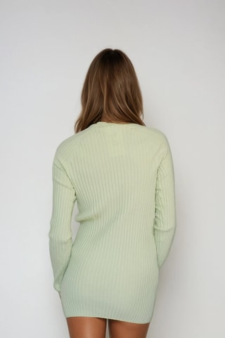 Vestido-camisola - Verde-água - Monki