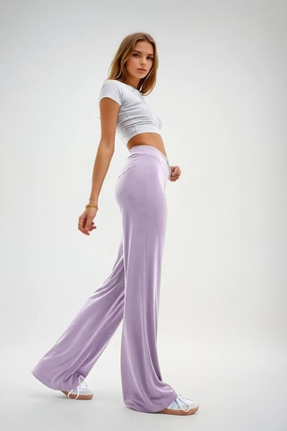 Calças - Violeta - Monki