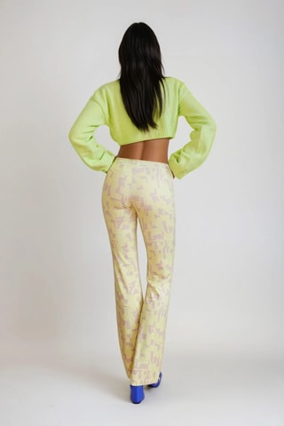 Calças - Amarelo - Monki