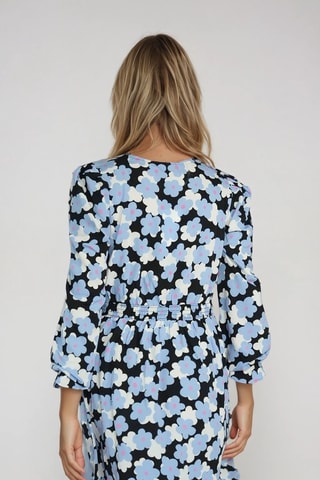 Vestido estilo patinadora - Azul-celeste - Monki