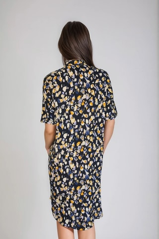 Vestido-camisa - Preto - Monki