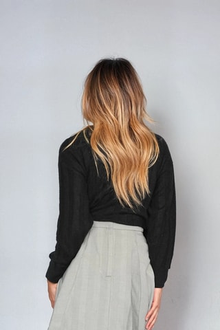 Saia plissada - Cinzento - Monki