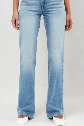 Calças de ganga - Azul-claro - Monki