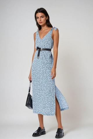 Vestido midi - Azul - Monki