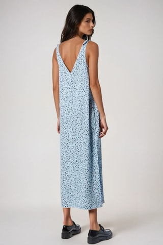 Vestido midi - Azul - Monki