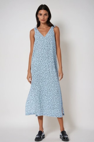 Vestido midi - Azul - Monki