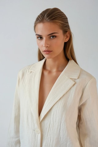 Casaco - Bege - Monki