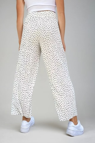 Calças de cintura alta - Bege - Monki