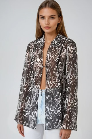 Blusa - Preto - Weekday