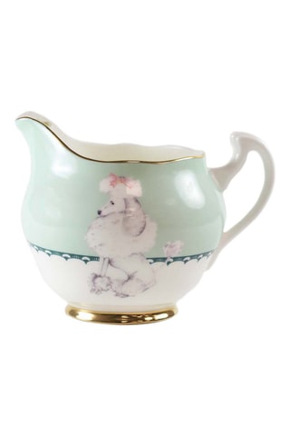 Pot à crème en porcelaine Caniche