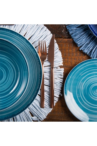 6 Porseleinen Soepkommen - 20,5 cm