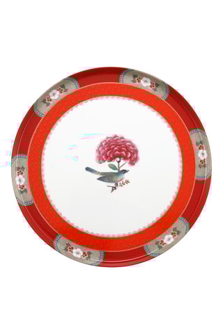 Plat à gâteau en porcelaine Blushing Birds - 30,5 cm