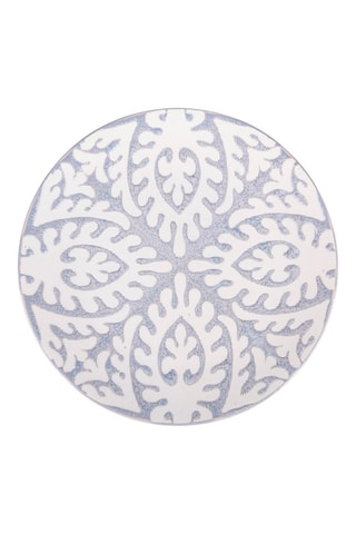 4 Platte Keramische Borden - 22 cm