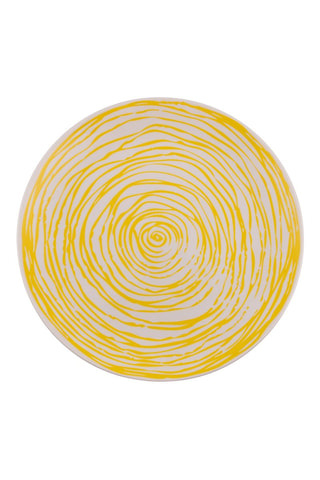 6 Porseleinen Platte Borden Marea - 19 cm