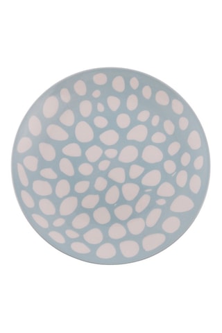 6 Porseleinen Platte Borden Marea - 19 cm