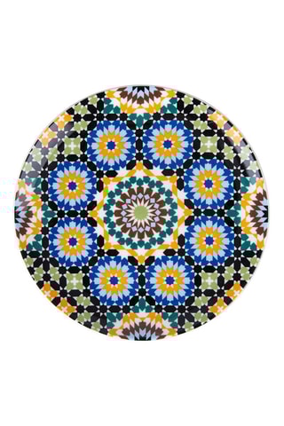 6 Porseleinen Platte Borden Marrakech - 19 cm