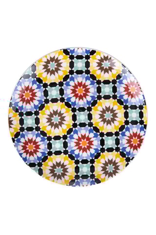 6 Porseleinen Platte Borden Marrakech - 19 cm