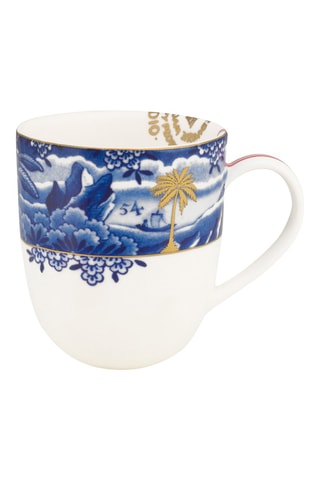 6 mugs en porcelaine Heritage - 16 cl