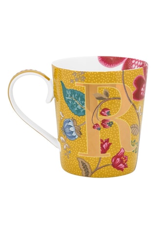 Mug en porcelaine Alphabet R 35 cl