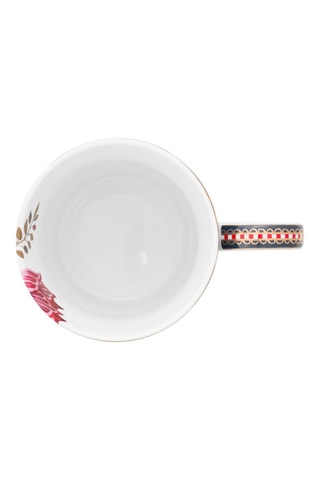 Mug en porcelaine Alphabet Floral D - 35 cl