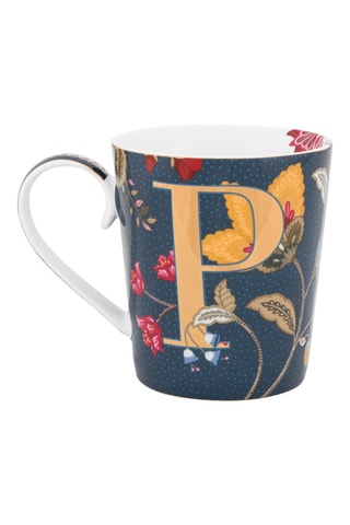 Mug en porcelaine Alphabet Floral P - 35 cl