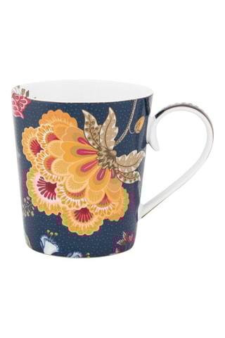 Mug en porcelaine Alphabet Floral V - 35 cl