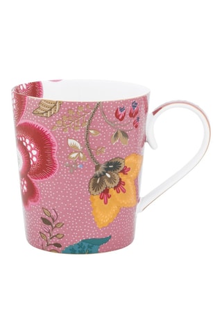 Mug en porcelaine Alphabet Floral G - 35 cl