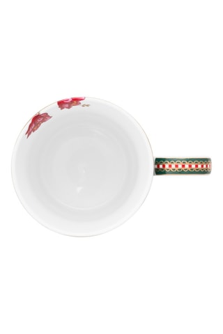 Mug en porcelaine Alphabet Floral B - 35 cl