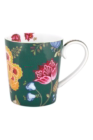 Mug en porcelaine Alphabet Floral B - 35 cl