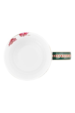 Mug en porcelaine Alphabet Floral N - 35 cl