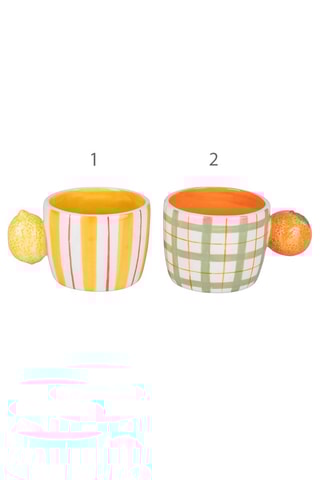 2 Keramische Mokken - 35 cl