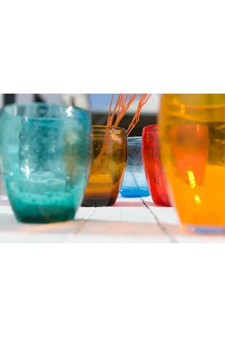 6 Mondgeblazen Waterglazen Acapulco - 28 cl