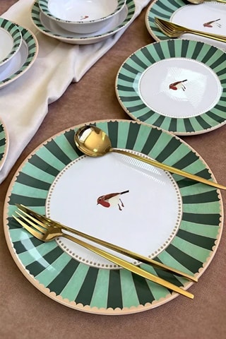 Keramisch Servies - 24-delig