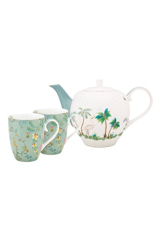 Service à thé en porcelaine Jolie - 3 pièces