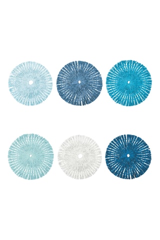 6 Placemats Nature - 38 cm