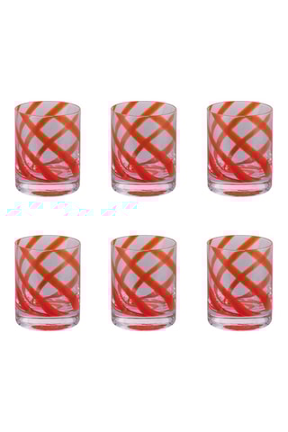 6 Waterglazen Vertigo - 34 cl