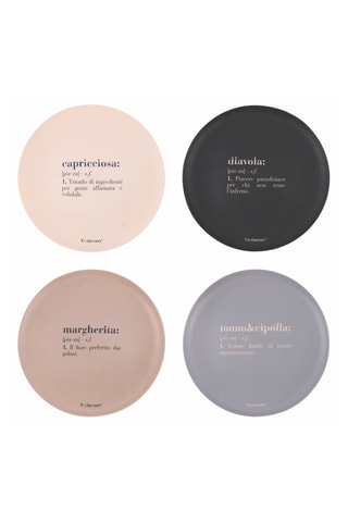 6 Platte Borden Victionary - 33 cm