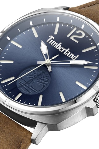 Leren Horloge - Bruin en Zilverkleurig