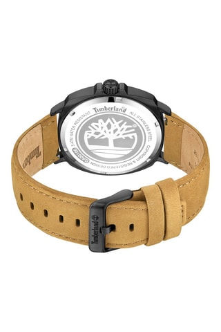Leren Horloge - Beige en Zwart