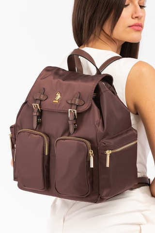 Mochila Houston Castanho-escuro