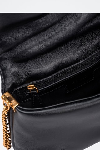 Pochete em couro Preto